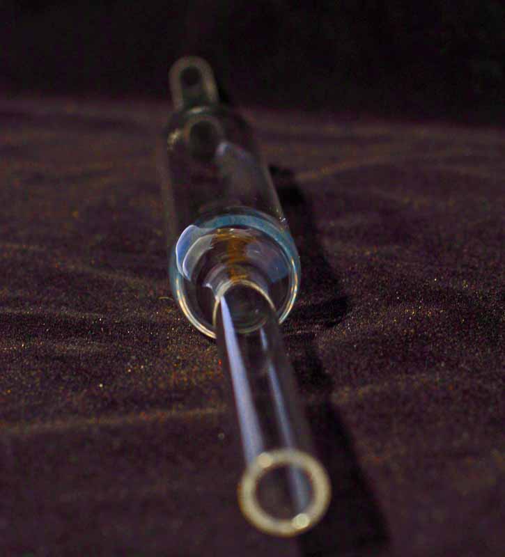 Reactor Tube Oxygen Modified Transparent Silica 240BC with A Oxygen Attachments 