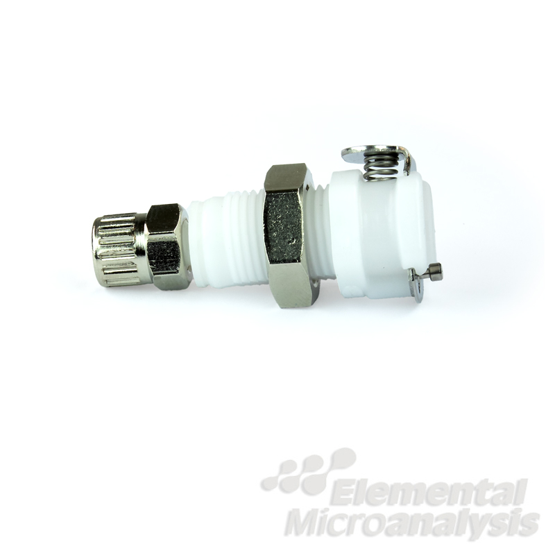 Quick connector female, white (argon) PMECH0157