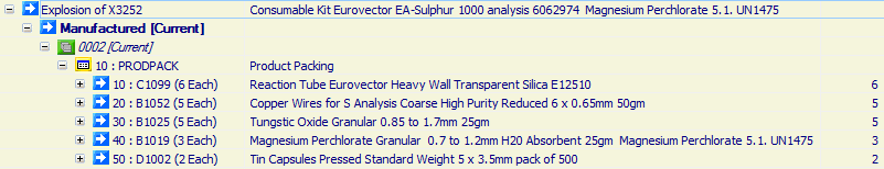 Consumable Kit Eurovector EA-Sulfur 1000 analysis 6062974

Magnesium Perchlorate 5.1.
UN1475