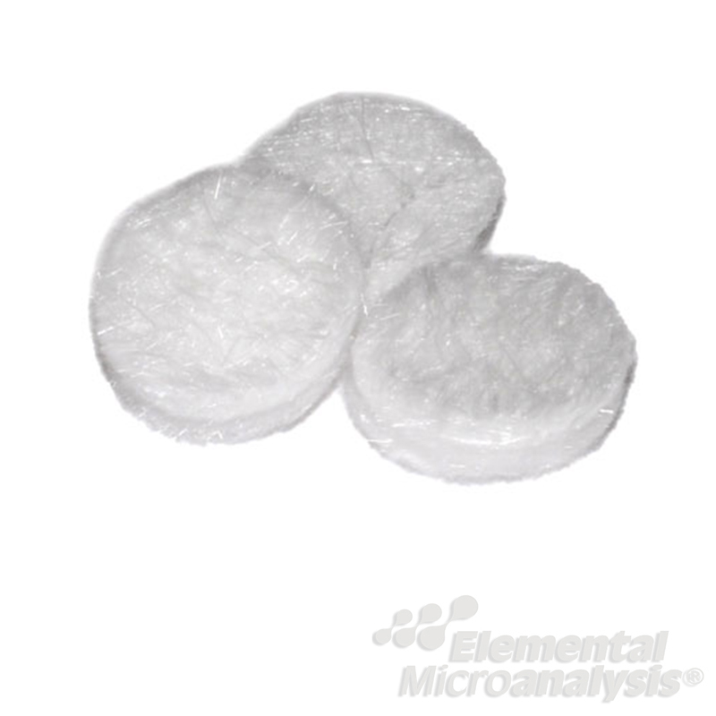 Quartz Wool Discs 24mm Diameter - Pack of 25
