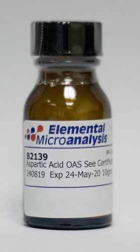 Aspartic-Acid-OAS-10gm-See-Certificate-438448--EXP-15-Jan-29