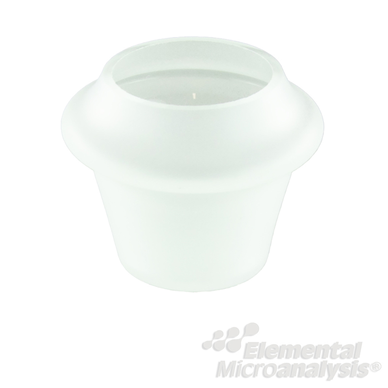 Quartz Crucible, Large, Transparent, 778-891