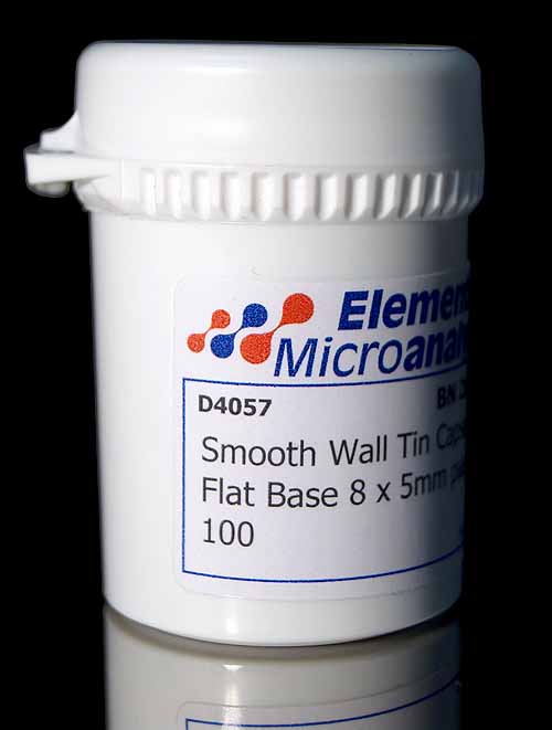 Smooth-Wall-Tin-Capsules-Flat-Base-8-x-5mm-pack-of-100
