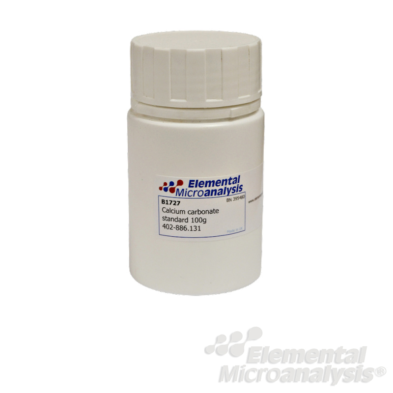 Calcium carbonate standard 100g 402-886.131 See certificate 456058,  Expiry 22-Oct-29