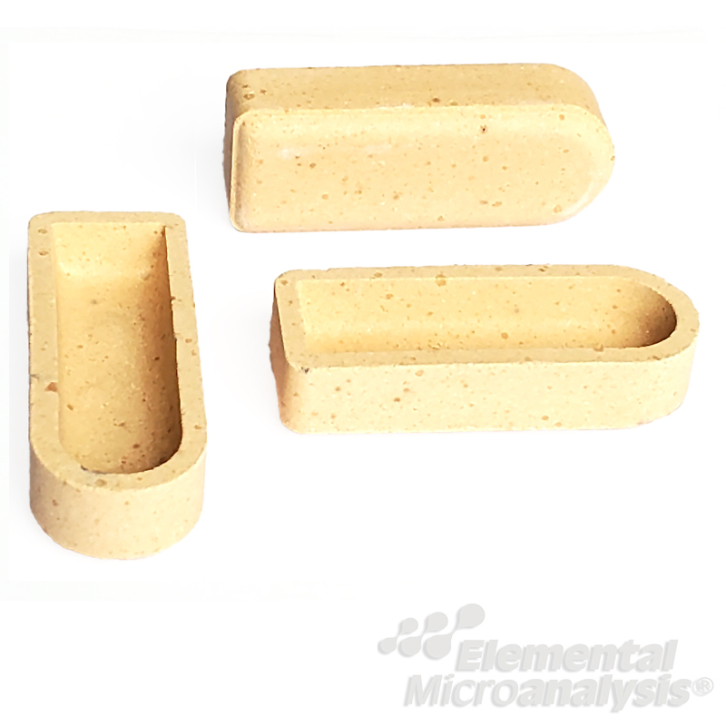 Ceramic Boats Unglazed (L=57, W=22, H=14mm) 529-203 pack of 50