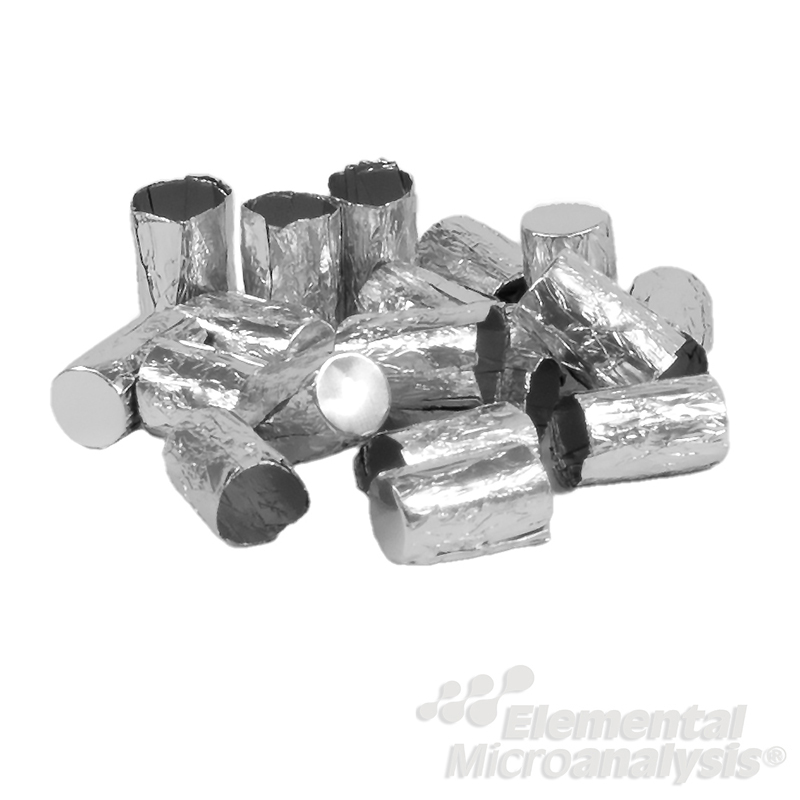 Tin Capsules Pressed Ultra-Light Weight 8 x 5mm pack of 100