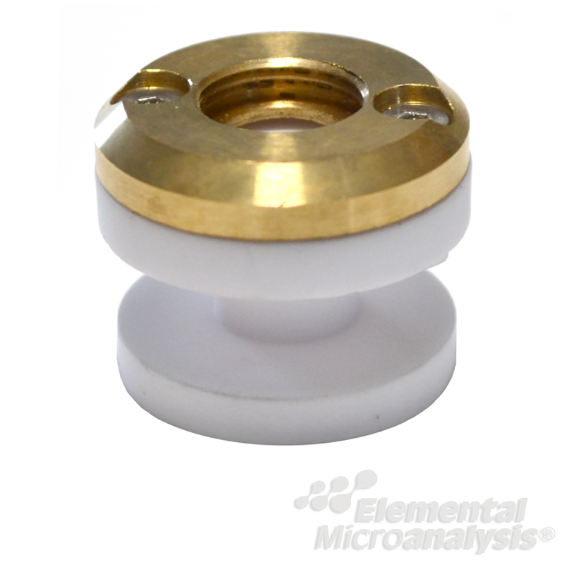 Ceramic heat shield for brush  14072