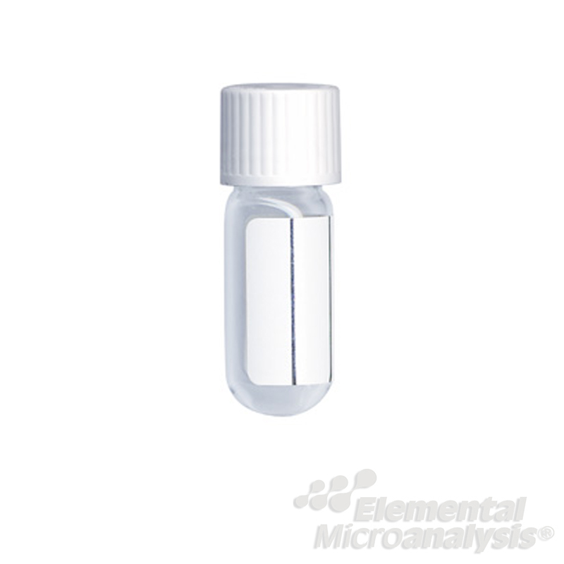 Labco Exetainer® 4.5ml Borosilicate Vial Round bottom 46x15.5mm Evacuated Labelled Seal + White Cap. Pack of 1000